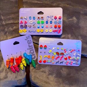 Set of Claire’s Earrings